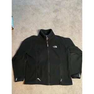 Vintage Style The North Face Fleece Black Jacket Men's XL